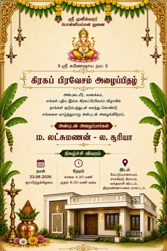 Regal Golden Villa Grihapravesam