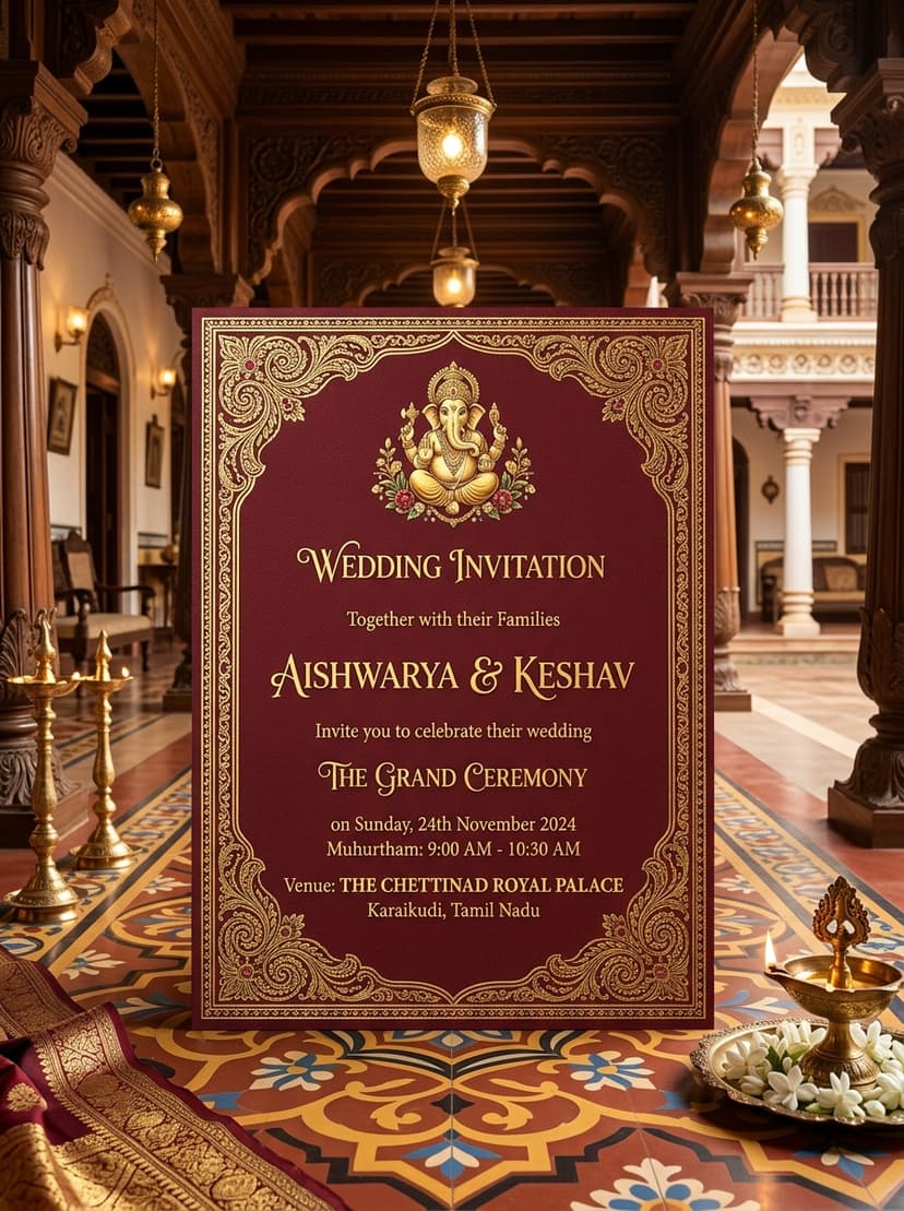 Royal Chettinad Kalyana Pathirikai